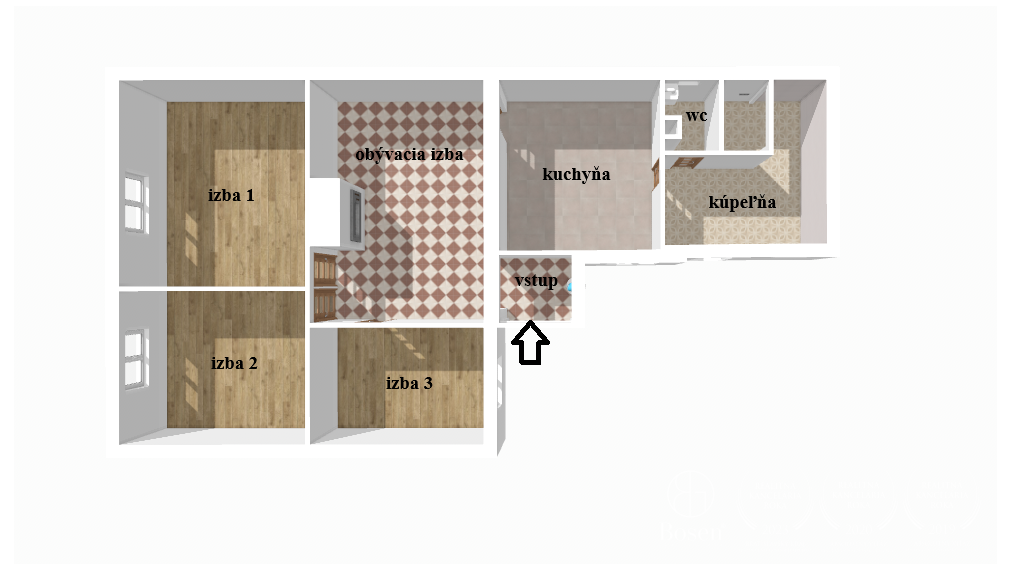 BOSEN | Na predaj 4 izbový rodinný dom v obci Tomášikovo