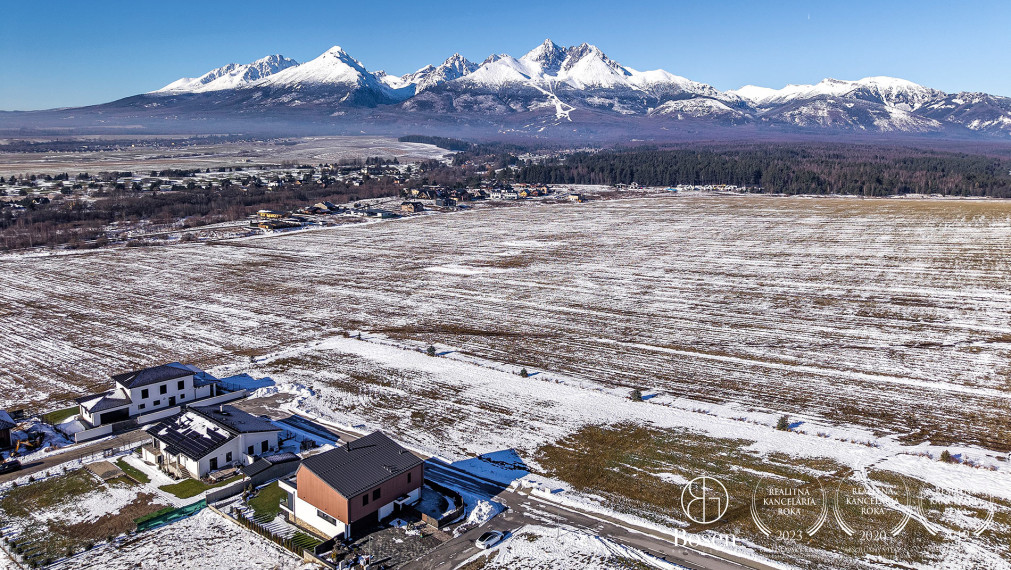 BOSEN | 3 Stavebné pozemky s investičným potenciálom, Veľká Lomnica, 3 873 m2