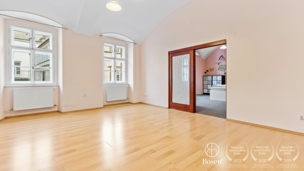 BOSEN | Nezariadený 3 izb. byt, Panenská 25, Bratislava Staré Mesto 100m2