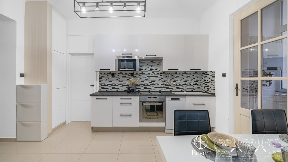 BOSEN | elegant 2-room spacious apartment with a loggia in a quiet part of the Old Town, Bratislava