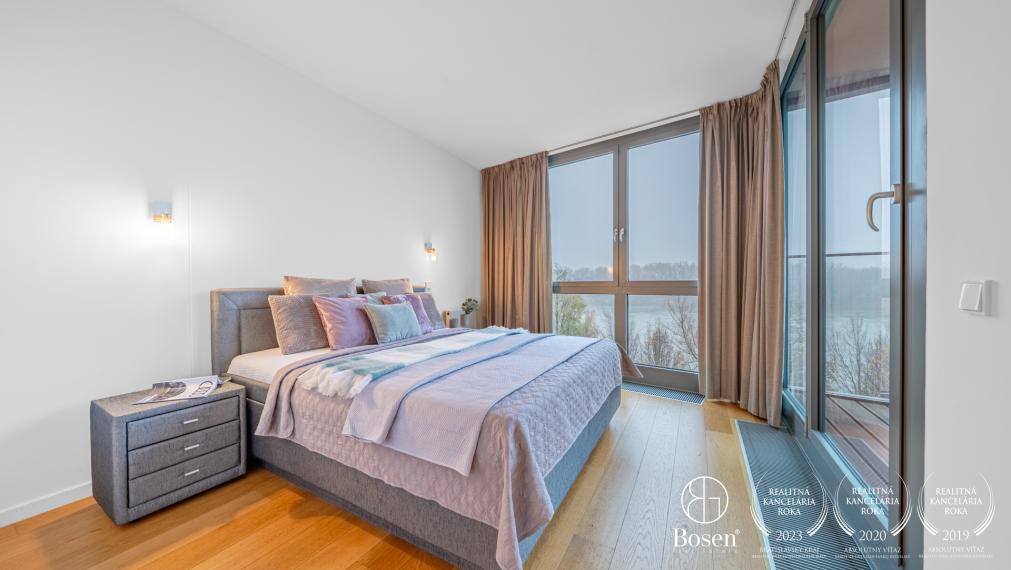 BOSEN | Zariadený 2-izbový byt s terasou a výhľadom na Dunaj – EUROVEA