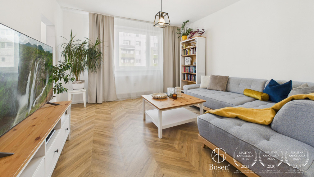 Na predaj moderný 3-izbový byt po rekonštrukcii pri lese.