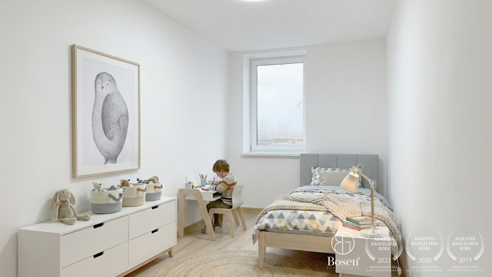 BOSEN | Moderný rodinný dom 147 m2 s veľkou záhradou, garáž, pivnica, Veľké Dvorníky