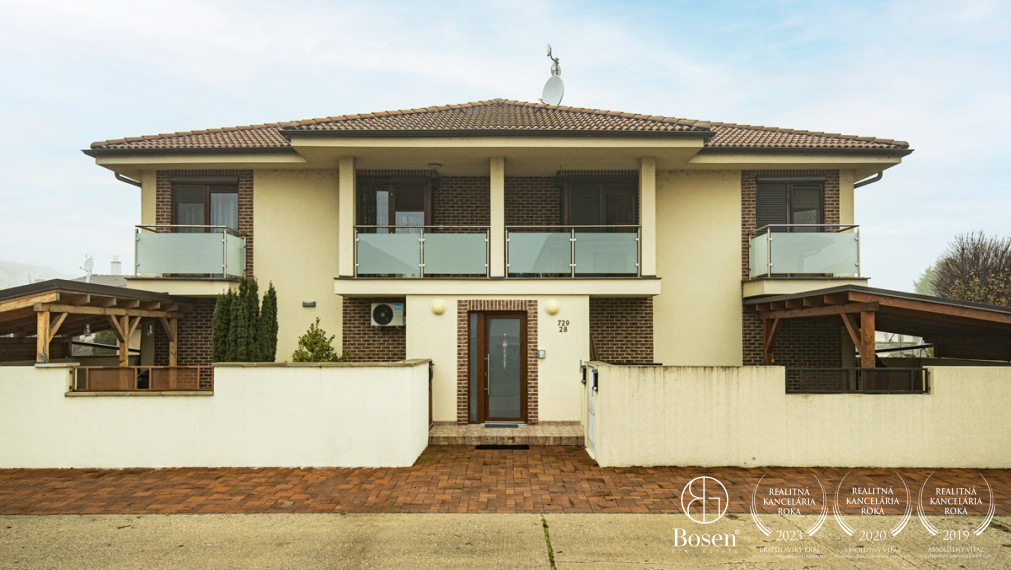 BOSEN GROUP | 3-izbový byt s terasou a 2 parkovacími miestami, Veľké Dvorníky