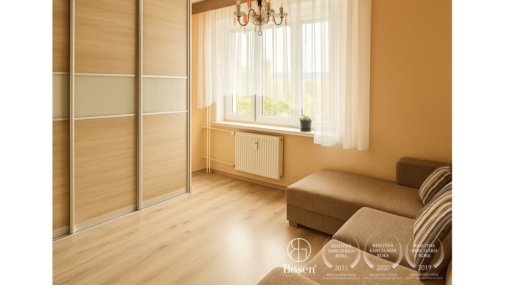 PREDANÉ| ARISE| 4-izbový byt s loggiou a výhľadom na Bratislavu, Rača