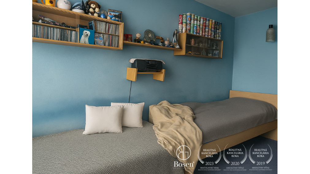 PREDANÉ| ARISE| 4-izbový byt s loggiou a výhľadom na Bratislavu, Rača