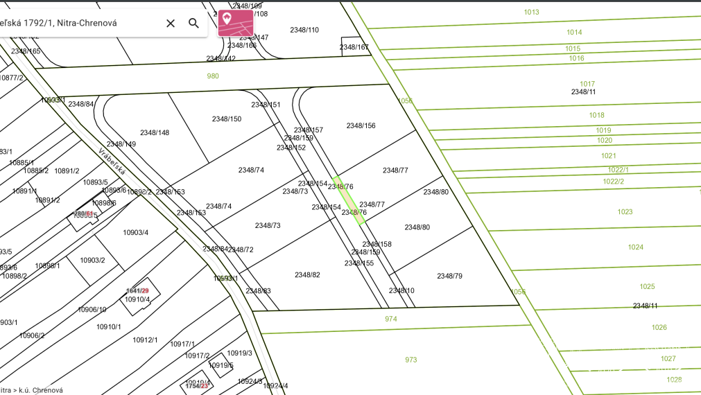 BOSEN | Pozemok na predaj 599m2, Nitra - Chrenová