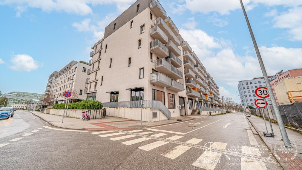 BOSEN | Priestranný 1kk byt v novostavbe Jarabinky - Ružinov, 50 m2