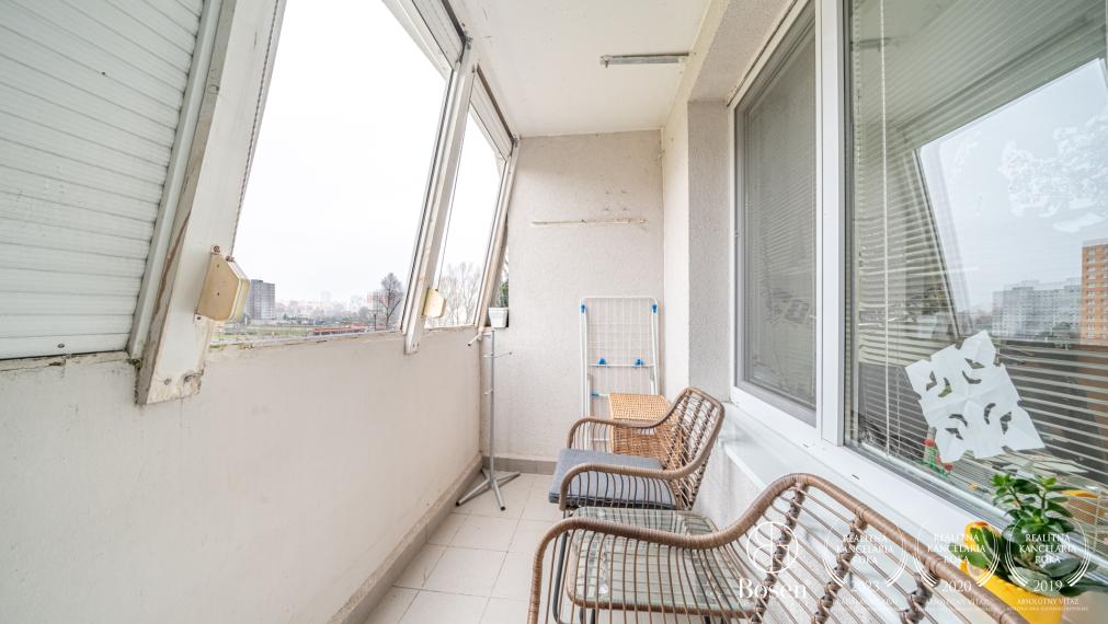 BOSEN | 3 izbový zrekonštruovaný byt s dvomi loggiami, 77,19m2, Topolčianska, Petržalka