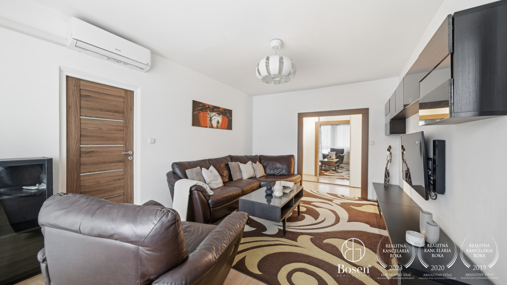 Zariadený 3 izb. byt, Karlova Ves Levárska 67m2