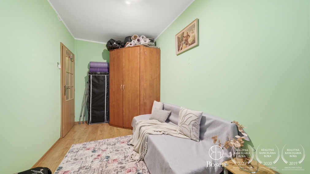 BOSEN | 3 izbový byt s veľkou loggiou, 69,2 m2, Račianska ulica, Nové Mesto