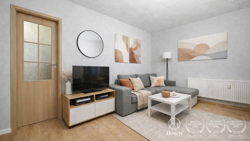 BOSEN | 3 izbový byt s veľkou loggiou, 69,2 m2, Račianska ulica, Nové Mesto