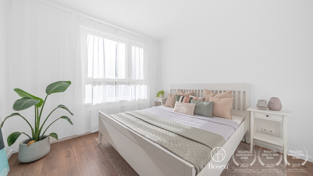 REZERVOVANÉ: BOSEN | 2kk byt v projekte TAMMI, 53 m2, Dúbravka