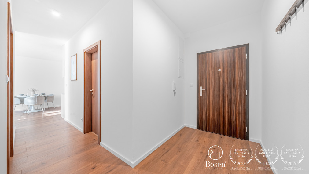 REZERVOVANÉ: BOSEN | 2kk byt v projekte TAMMI, 53 m2, Dúbravka