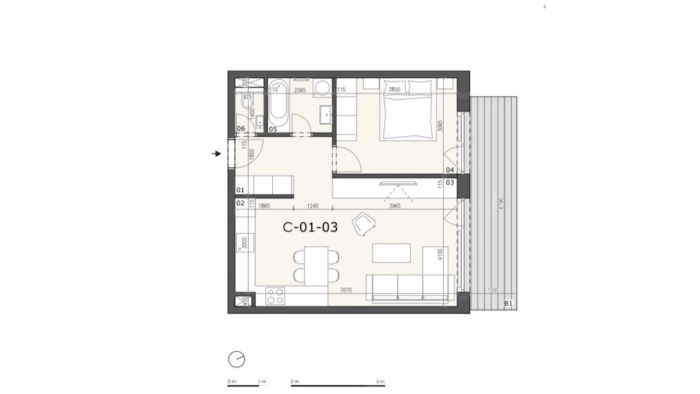 BOSEN | Skvelý 2 izb byt v novom projekte AGÁTY, Dúbravka, 60 m2