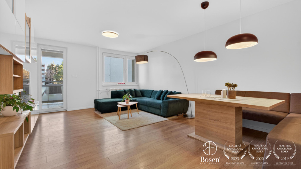 BOSEN | Veľkometrážny 2 izbový byt 85m2, Staré Mesto