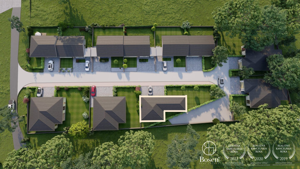 BOSEN | Novostavba RD s garážou v projekte Pod ihriskom, Rohožník