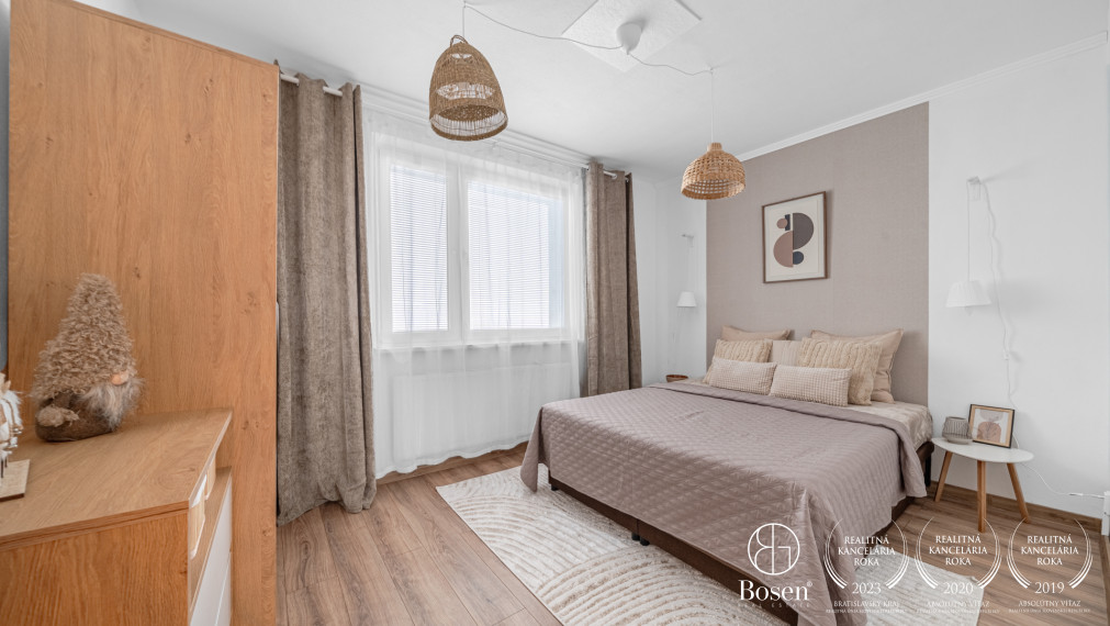 BOSEN | Kompletne zariadený 4-izbový byt na Kopčianskej ulici - Petržalka