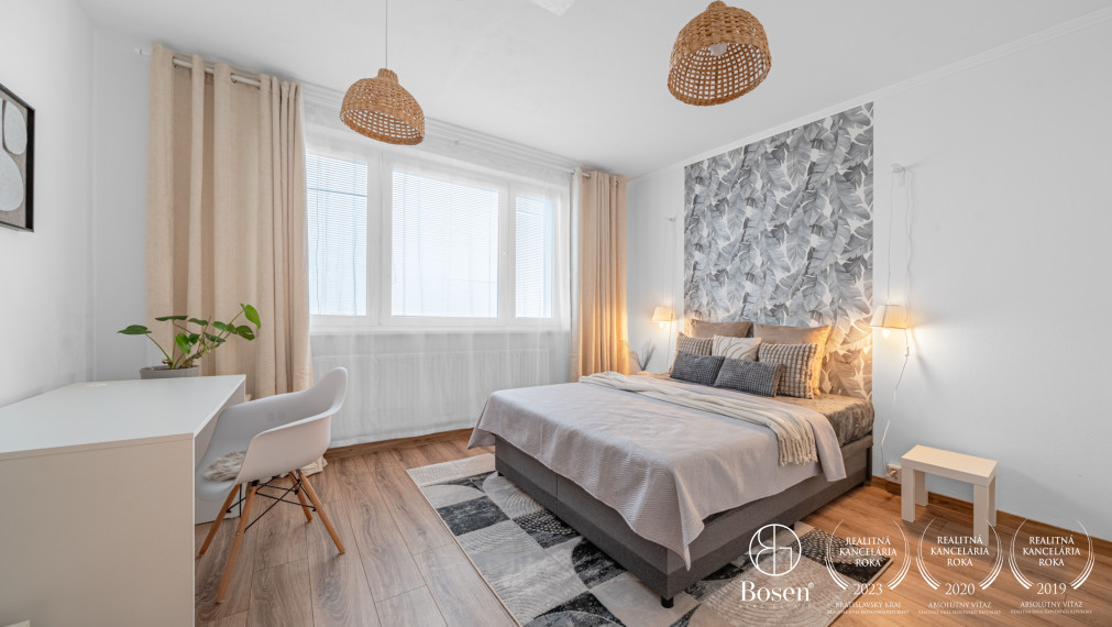 BOSEN | Kompletne zariadený 4-izbový byt na Kopčianskej ulici - Petržalka