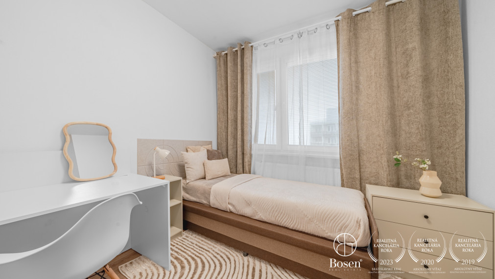 BOSEN | Kompletne zariadený 4-izbový byt na Kopčianskej ulici - Petržalka