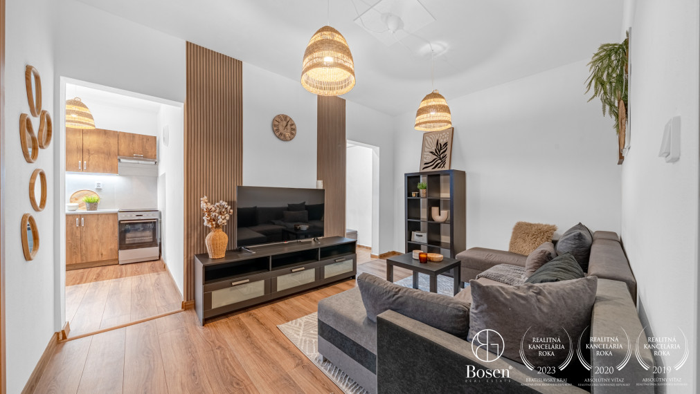 BOSEN | Kompletne zariadený 4-izbový byt na Kopčianskej ulici - Petržalka