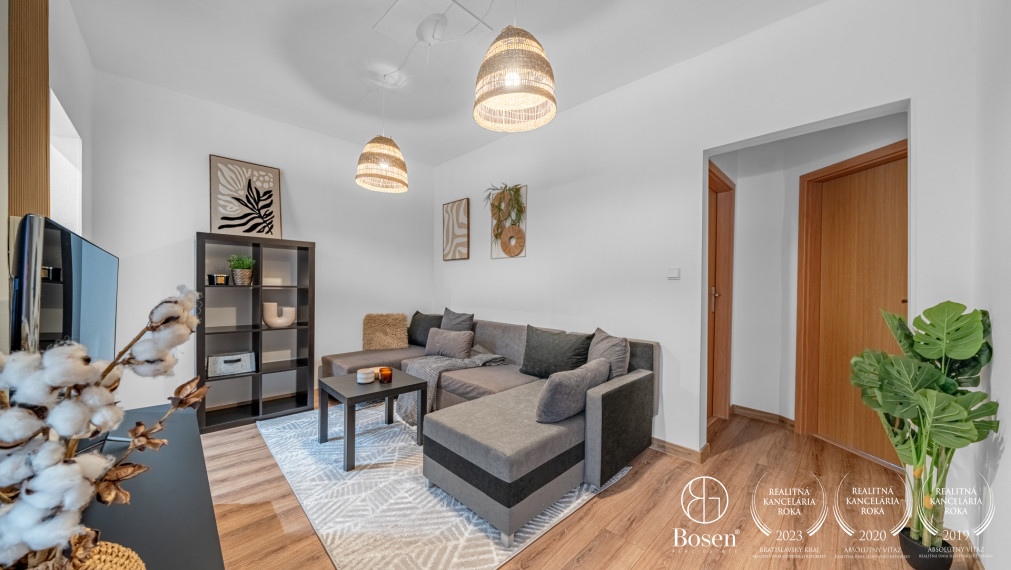 BOSEN | Kompletne zariadený 4-izbový byt na Kopčianskej ulici - Petržalka