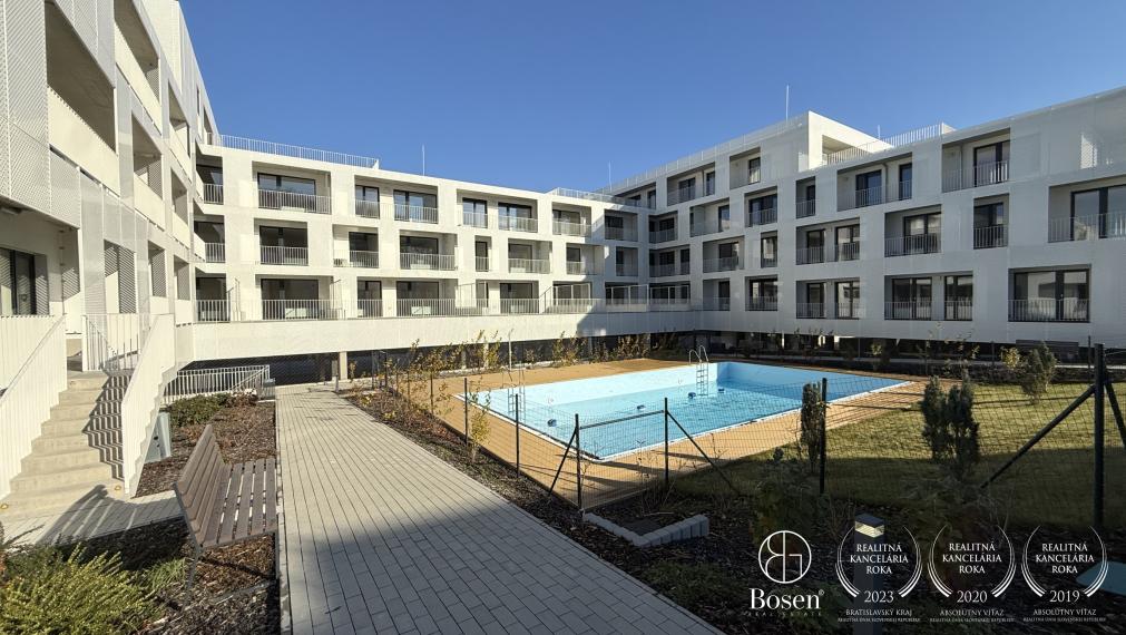 BOSEN | Praktický 1,5 izb byt v novom projekte AGÁTY, Dúbravka, 42,06 m2