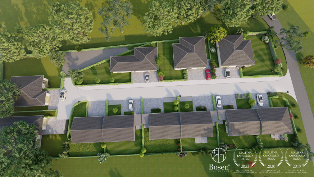BOSEN | Novostavba RD s garážou v projekte Pod ihriskom, Rohožník