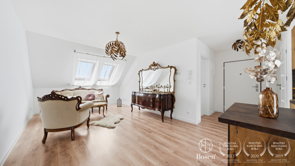 BOSEN | Priestranný 3 izbový mezonet, novostavba Tomášikovo