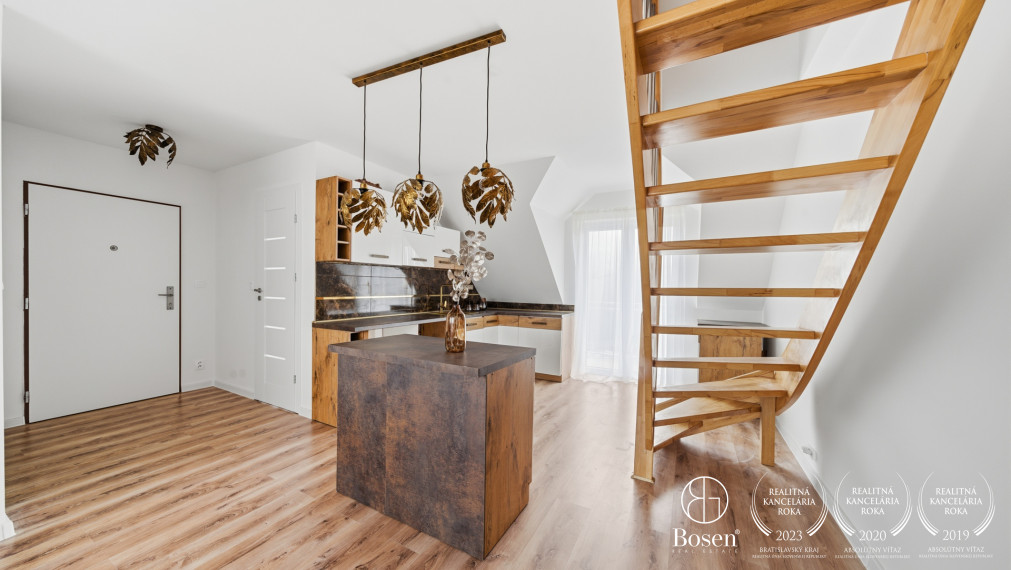 BOSEN | Priestranný 3 izbový mezonet, novostavba Tomášikovo