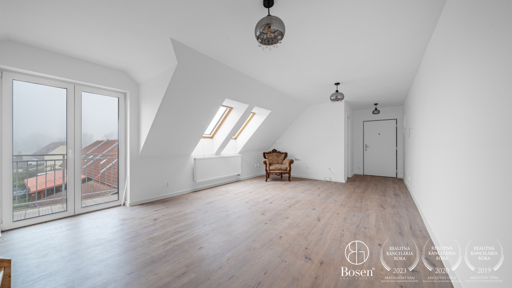 BOSEN | Štýlový 2 izbový mezonet v novostavbe Tomášikovo