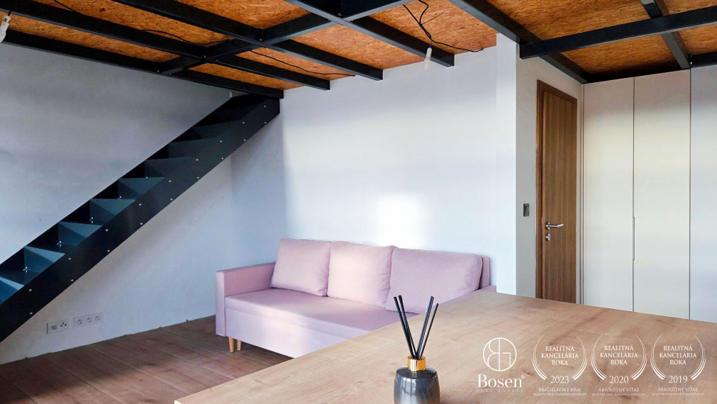 BOSEN | Moderný 2 izbový loft Ružový mlyn Piešťany, 48m2