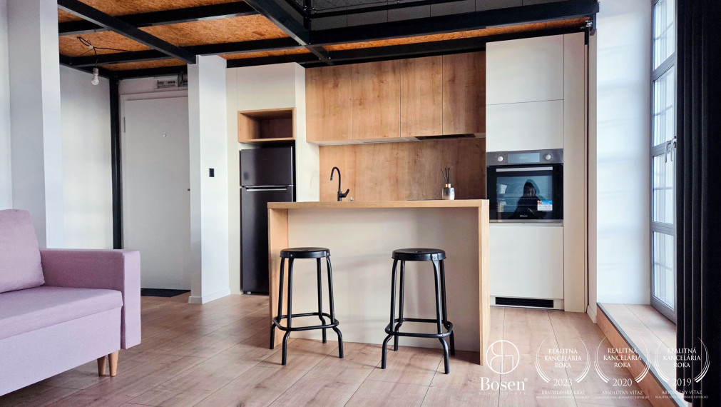 BOSEN | Moderný 2 izbový loft Ružový mlyn Piešťany, 48m2