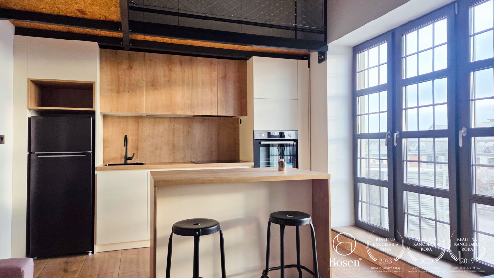 BOSEN | Moderný 2 izbový loft Ružový mlyn Piešťany, 48m2