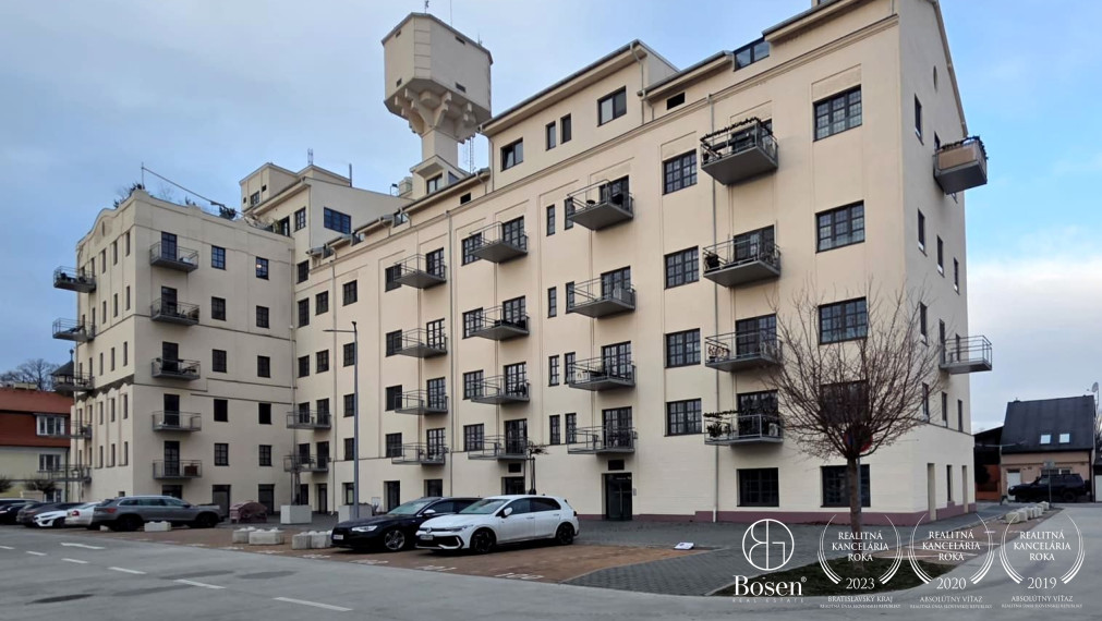 BOSEN | Moderný 2 izbový loft Ružový mlyn Piešťany, 48m2