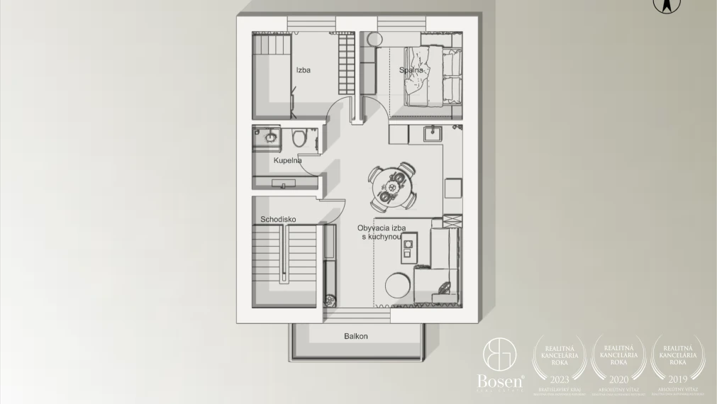 BOSEN | Novostavba: 3-izbový apartmán s krbom a terasou, Nízke Tatry