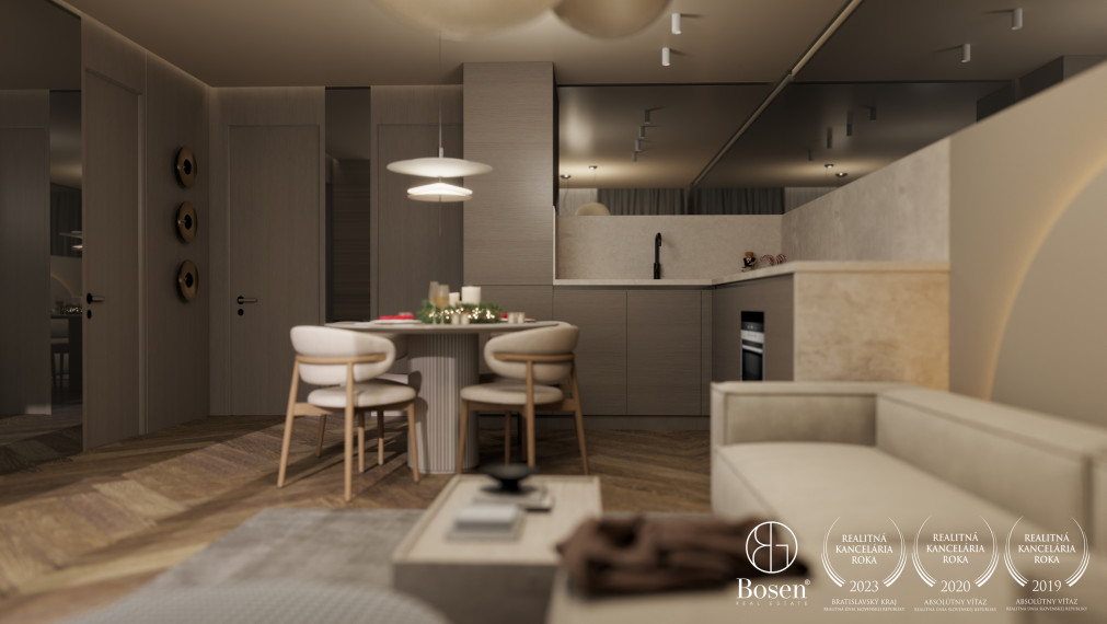 BOSEN | Novostavba: 3-izbový apartmán s krbom a terasou, Nízke Tatry