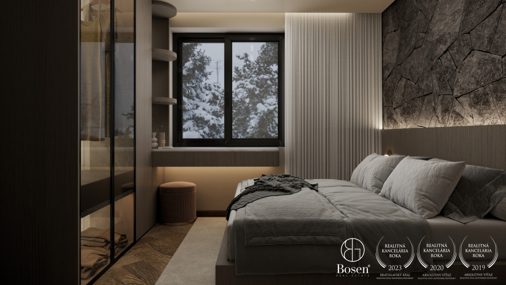 BOSEN | Novostavba: 3-izbový apartmán s krbom a terasou, Nízke Tatry