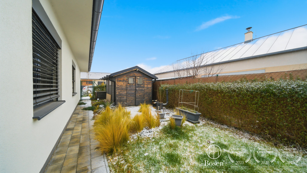 BOSEN |Útulný 4-izb. RD s krbom a terasou v obci Miloslavov – Alžbetin Dvor