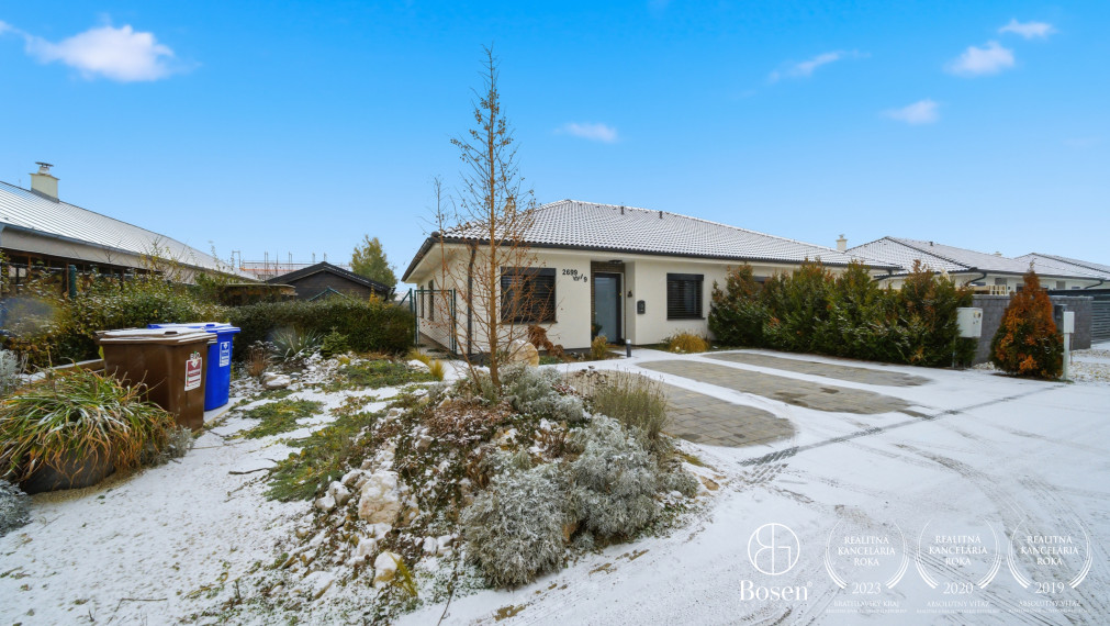 BOSEN |Útulný 4-izb. RD s krbom a terasou v obci Miloslavov – Alžbetin Dvor