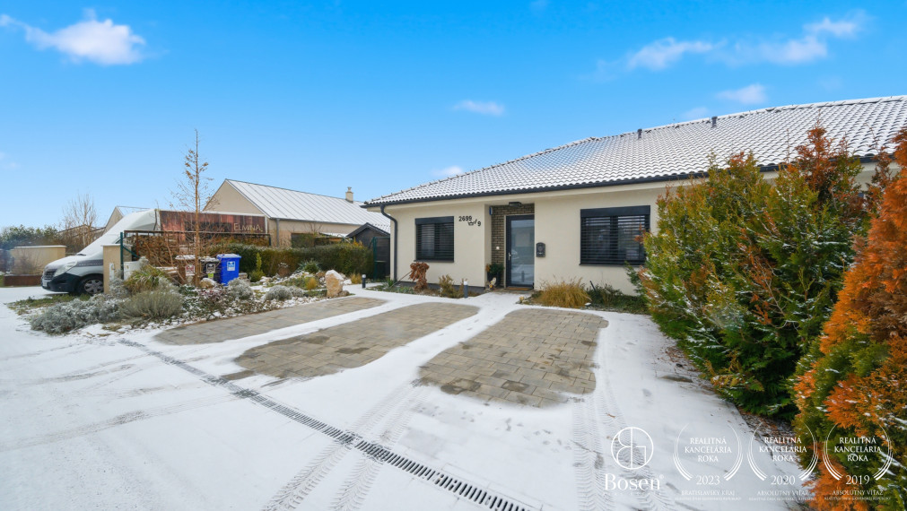 BOSEN |Útulný 4-izb. RD s krbom a terasou v obci Miloslavov – Alžbetin Dvor