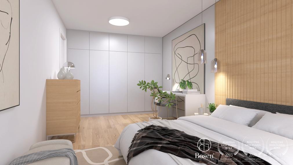 BOSEN | BLUEWAVE 2 izbový byt s výhľadom na rieku, Banka, Piešťany, 85.17 m2