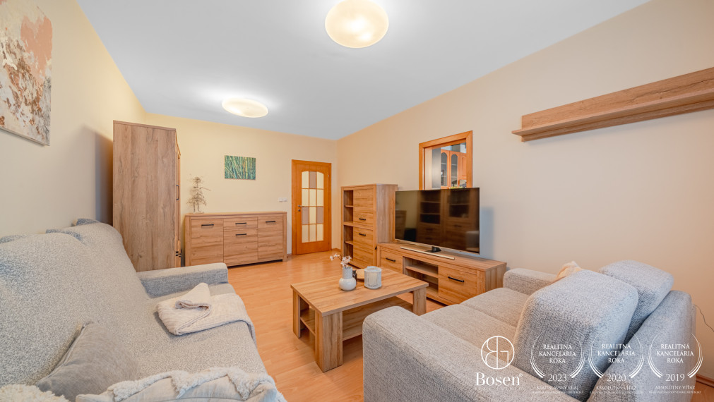 BOSEN | 3-izbový kompletne zariadený byt s klimatizáciou, Ružinov, 77m2
