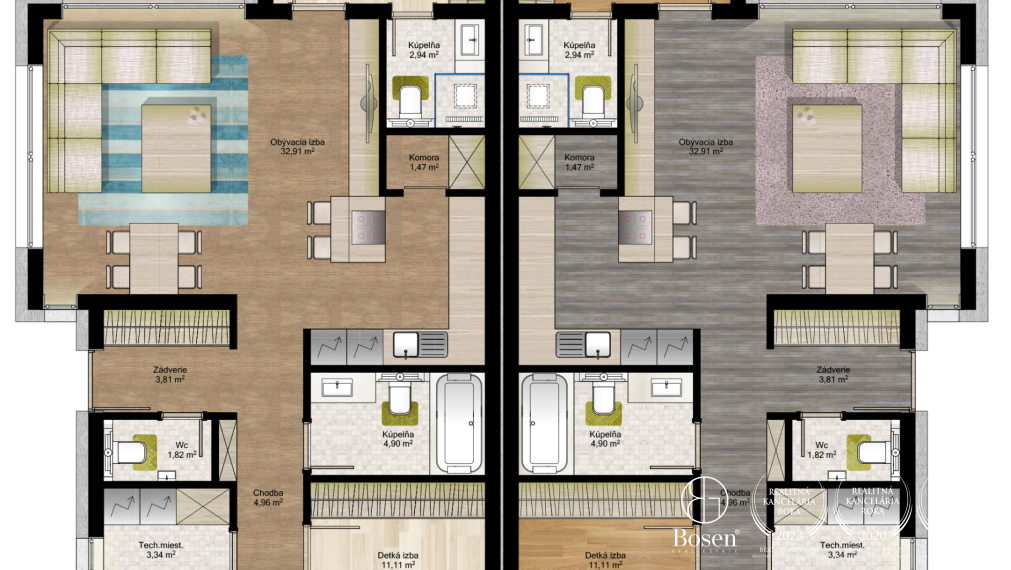 BOSEN | Rodinný dom s dvoma bytovými jednotkami s TEPELNÝM ČERPADLOM V CENE, Dunajský Klátov