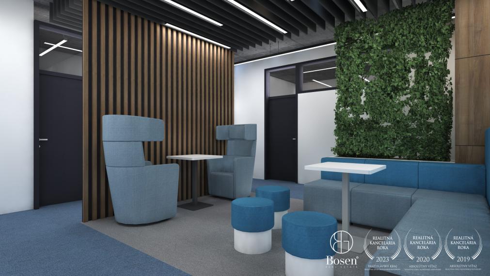 BOSEN | TABÁŇ BUSINESS LOUNGE offices in the heart of Nitra 6th floor