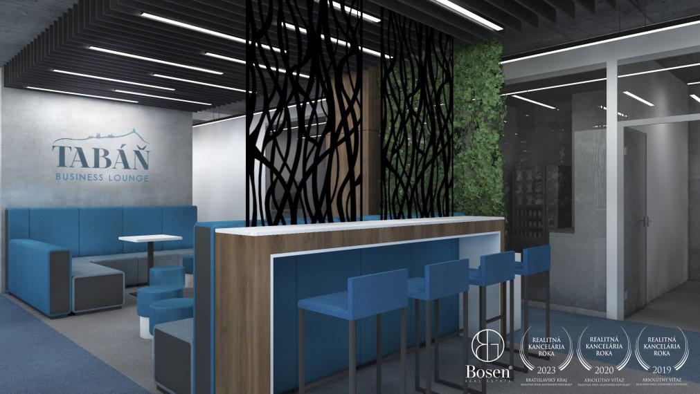 BOSEN | TABÁŇ BUSINESS LOUNGE offices in the heart of Nitra 6th floor