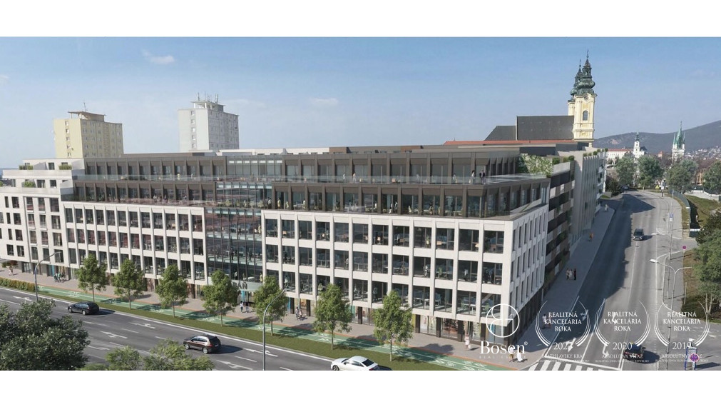 BOSEN | TABÁŇ BUSINESS LOUNGE offices in the heart of Nitra 6th floor