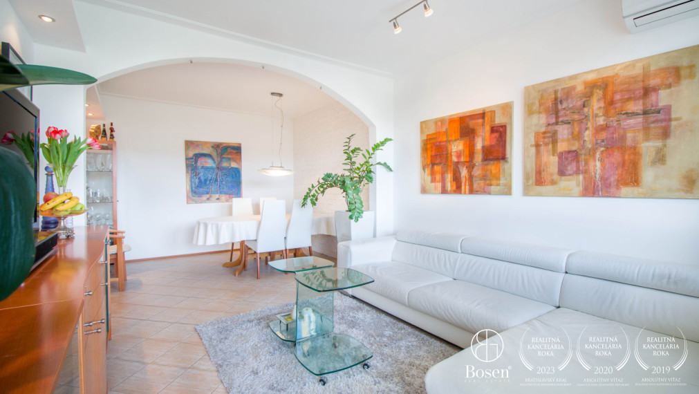 BOSEN | Zariadený 4-izbový byt v pokojnej časti, Dúbravka