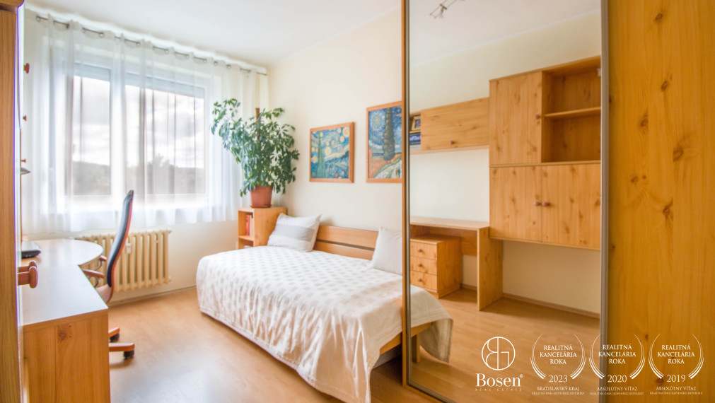 BOSEN | Zariadený 4-izbový byt v pokojnej časti, Dúbravka