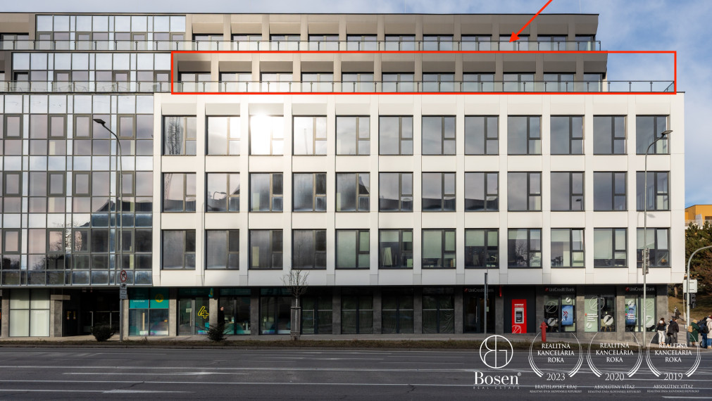 BOSEN | TABÁŇ - prenájom kancelárske priestory 449 m² Tabáň